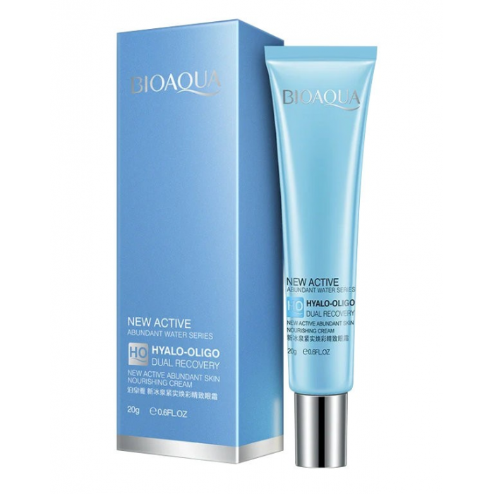Крем для век BIOAQUA Hyalo-Oligo New Active Cream с гиалуроновой кислотой 20 г