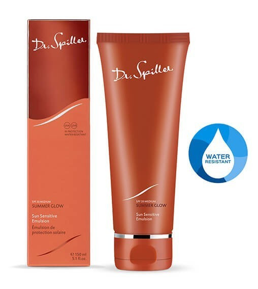Сонцезахисне молочко для обличчя і тіла SPF-20 Dr. Spiller Sun Sensitive Emulsion SPF-20