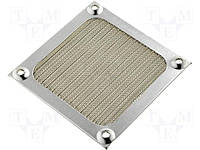 FM-08 Guard, with EMI shielding; 80x80mm; Mat: metal; Mounting: screw