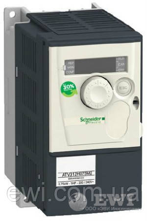 Частотний перетворювач Schneider Electric (Шнайдер) Altivar 312 ATV312H018M2 0,18 кВт 220 В