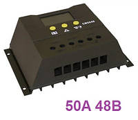 60А 48В Intelligent PWM Контроллер заряда для солнечных батарей (модулей) с Дисплеем Контролер заряду