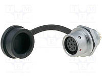 SF1212/S9 Connector: circular; socket; SF12; female; PIN:9; IP67; 125V; 3A