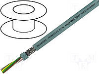 LIYCY4X0.34 Wire; TRONIC-CY LiY-CY; 4x0,34mm2; tinned copper braid; PVC; grey