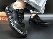 Жіночі кеди Vans Old Skool Total Black VN000D3HBKA, фото 3