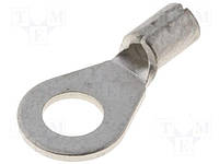 ST-085/2 Ring terminal; M4; 0.5÷1mm2; non-insulated; tinned; copper
