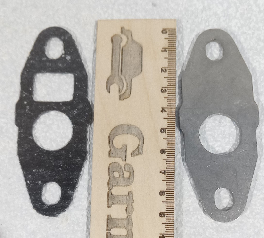 Заглушка клапана EGR (ЕГР) рециркуляції газів Ланос, Авео, Нексія 1.5 8 кл. з отвором (1 шт.), фото 1