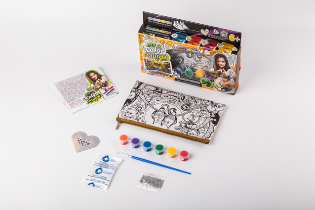 Набір для творчості "My Color Clutch" клатч - пенал розмальовка в кор. 22*15*3см (18шт), фото 1