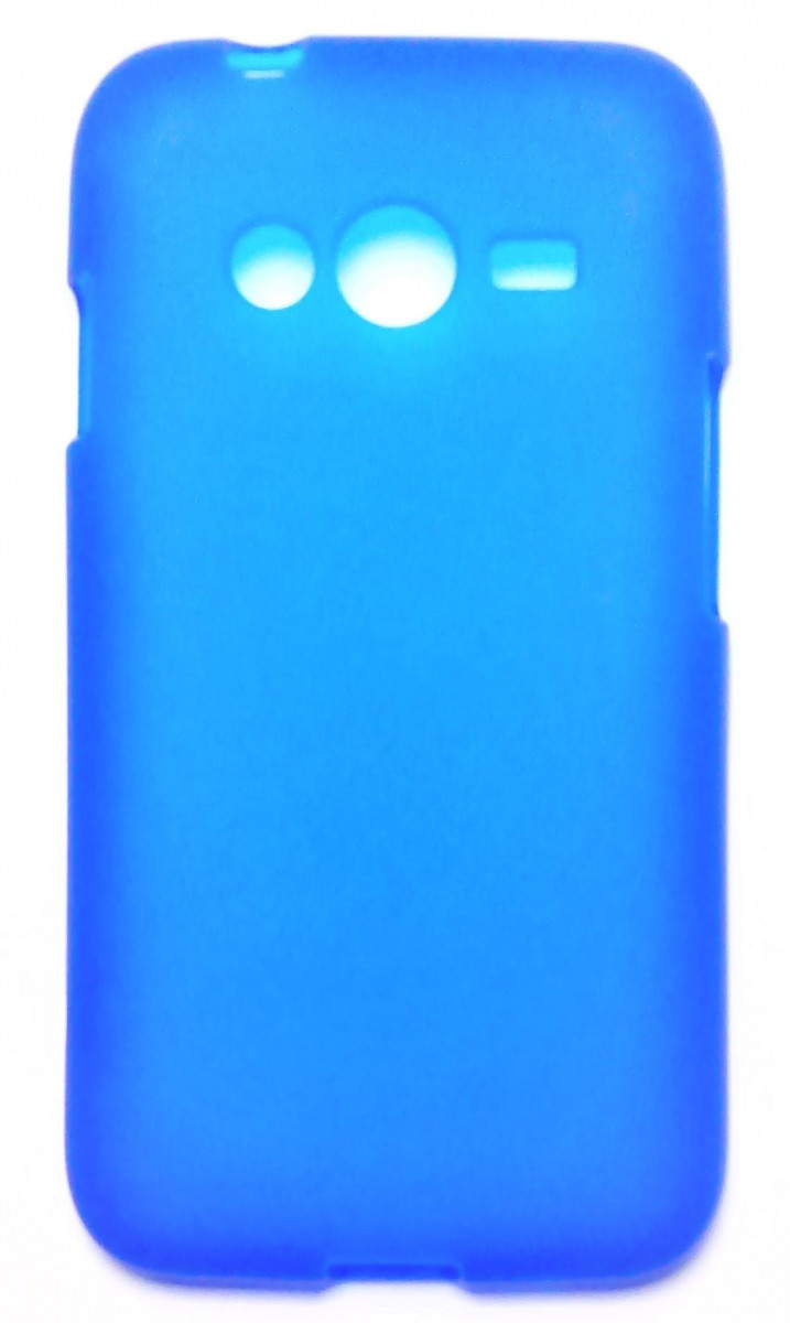 Чохол Mobiking Silicon Samsung G313 Blue накладка силіконова