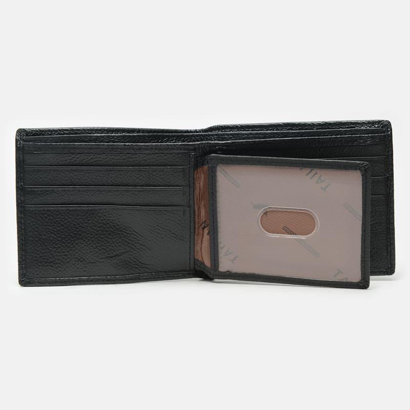 Чоловічий шкіряний гаманець V1T123-H33-BE-black