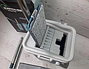 Швабра з відром з автоматичним віджимом (2 змін насадки) Scratch Anet Синій Швабра для миття підлоги, фото 10