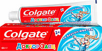 Детская зубная паста Colgate Доктор Заєц со вкусом жвачки 50 мл