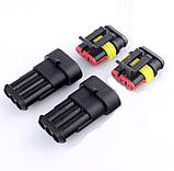 Універсальні протитумінні фари, ангельські очі, ДХО DRL, 1 шт. для автомобілів, мотоциклів, човнів, фото 4