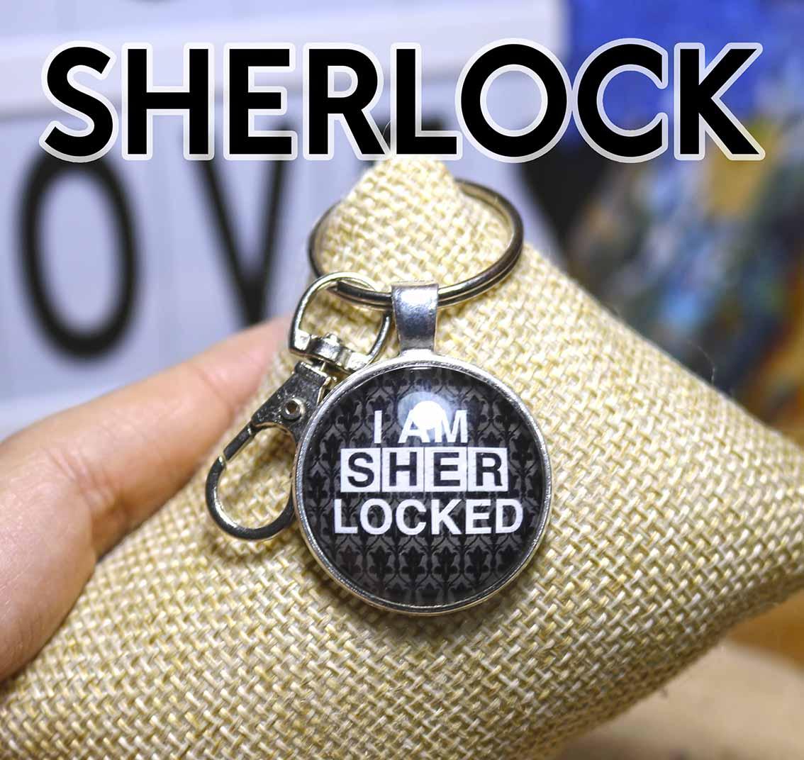 Брелок Sherlock Holmes Шерлок Холмс I am Sherlocked