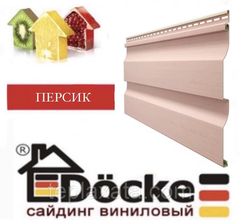 Панель стінна (корабельна дошка) DOCKE Персик (0,835 м2)