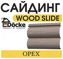 DOCKE LUX Wood Slide, D4,7T горіх (0,864 м2) Сайдинг блок-хаус під дерево