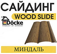 DOCKE LUX Wood Slide, D4,7T миндаль (0,864 м2) Сайдинг блок-хаус под дерево