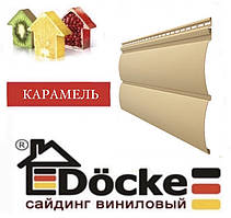 Панель стінова вінілова Блок-хаус DOCKE Карамель (0,864 м2)