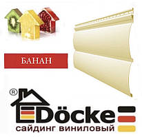Панель стінова вінілова Блок-хаус DOCKE Банан (0,864 м2)