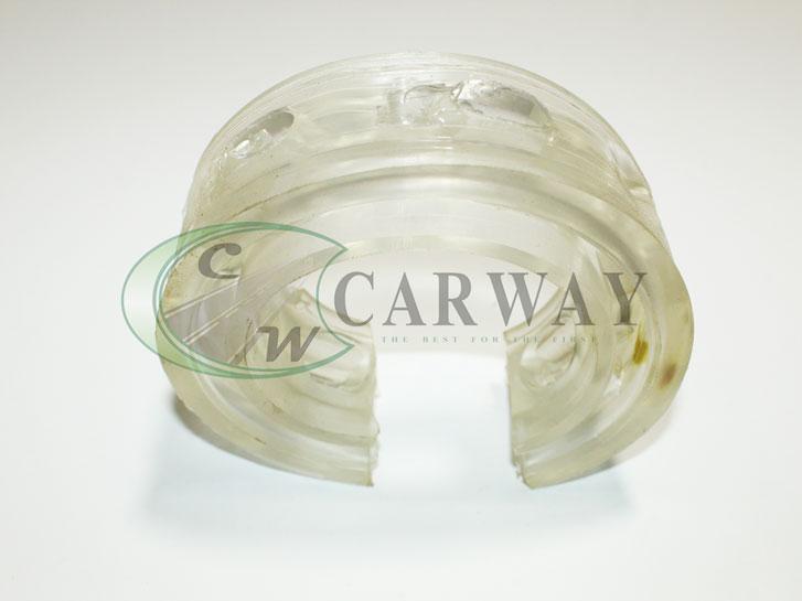 Бафер силіконовий H 50 h25 D 130 d 80 з отворами розрізаний