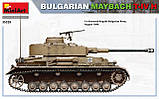 Болгарський Maybach T-IV H. Збірна модель танка в масштабі 1/35. MINIART 35328, фото 3