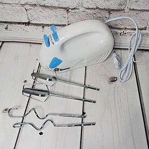 Міксер DOMOTEC MS-1355 200W 7 швидкостей, фото 2