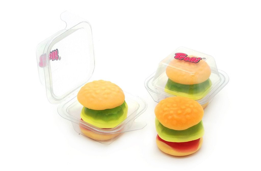 Конфеты Желейные Trolli mini Burger мини Бургеры 60*10 г Германия - фото 7 - id-p346090784