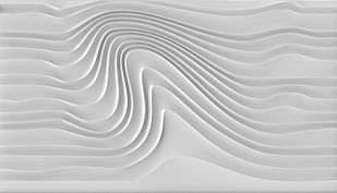 3д панно з гіпсу для декору стін "9 Вал"