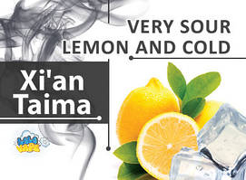 Ароматизатор xi'an Taima Very Sour Lemon and Cold (Дуже кислий і холодний лимон)