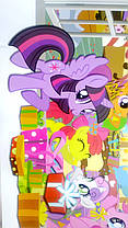 Вінілові наклейки в дитячу MY LITTLE PONY "мій маленький поні" (лист 50*70см) поняшки, фото 3