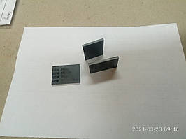 Пластини твердосплавні змінні шаберные ТУ 2-035-363-74