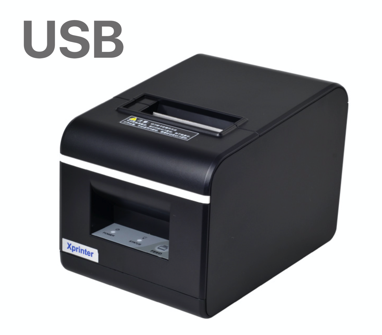 Чековый принтер с автообрезкой Xprinter XP-Q90EC 58mm USB версии - фото 6 - id-p788148888