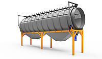 Барабанное сито БС ф 1400, троммель, бутара, калибратор, грохот калибровочный барабанного типа