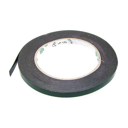 Скотч двусторонний    ширина 8мм, толщина 0,5мм (зелёный) на полиуретановой основе, фото 2