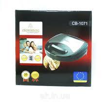 Гриль сэндвичница 3 в 1 Crownberg CB-1071