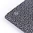 Бязь "Мікро квіточки" білі на чорному фоні (№3332), фото 5