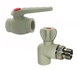 Поліпропіленові крани КР (Чехія)