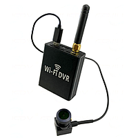Видеорегистратор WiFi с выносной AHD видеокамерой, микрофон, кабель 1,5м, облако, аккумуляторный KONLEN Z5S AH