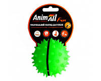Игрушка AnimAll Fun мяч-каштан, зелёный, 7 см