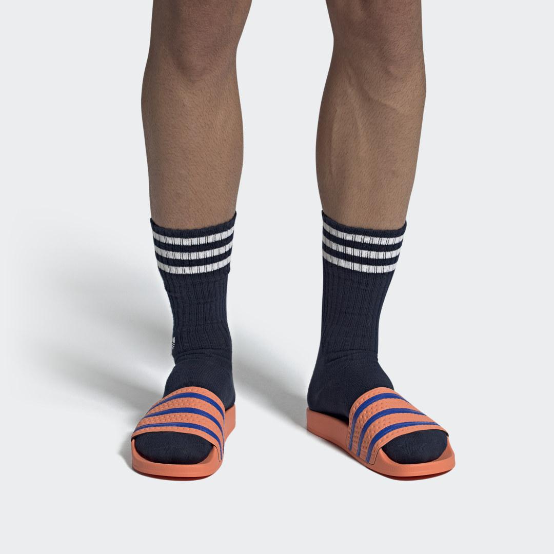Женские чёрные высокие носки Адидас на голень полу гетры носки Adidas высокое качество - обычная цена гольфы - фото 3 - id-p1380270413