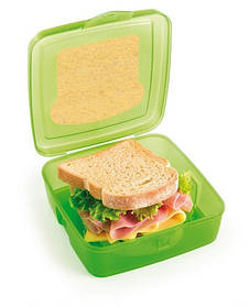 Контейнер Snips Sandwich Box для бутербродів, сендвічів 0.5 л, Зелений