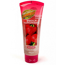 Скраб для особи Wokali Smoothing Moisturizing Strawberry 120 мл