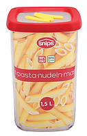 Контейнер пищевой Snips Pasta для хранения макаронных изделий, пасты, круп 1.5 л, Красный