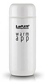 Термокружка Laplaya Warm App герметична з нержавіючої сталі 200 мл, Білий