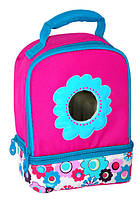 Термосумка 3,5 л Thermos Floral (ланч-бокс) детская, холодильная сумка для детей, Розовая
