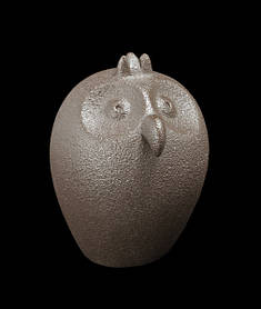 Статуетка N85/B "Сова" 13 см, коричн.