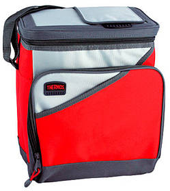Термосумка 10 л, Thermos American, сумка-холодильник, ізотермічна сумка компактна, Червона з білим
