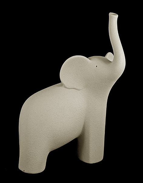 Статуетка N292/A "Слон" 33 см, беж.