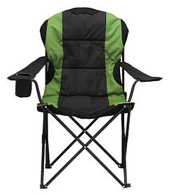 Крісло портативне NeRest Турист NR-34, складане крісло туристичне з чохлом, Зелений