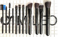 Набор кисть 12 штук для профессионалов. Makeup brush professional SET 15pcs Cosmo Shop