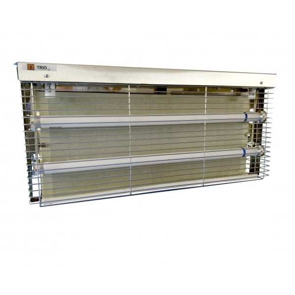 Знищувач комах з липкою вставкою Pomel Trio MAX 2x18 Вт, фото 1